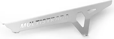 Obrázek produktu pro Ochranný kryt řetězu kompatibilní s Ducati Multistrada 950 Logo silver