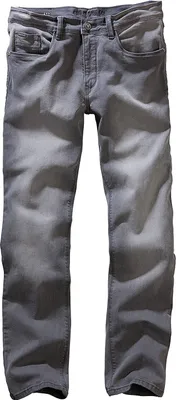 Produktbild von ORIGINAL Carlo Colucci Herren STRETCH Jeans Hose ENRICO Mid Grey Used(W34,L34)