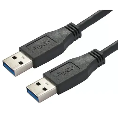 Zdjęcie produktu dla Bachmann 918.083, 1,8 m, USB A, USB A, USB 3.2 Gen 1 (3.1 Gen 1), Czarny