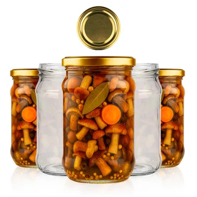 Zdjęcie produktu dla SuperButelki - 10x Słoik szklany z zakrętką, 320 ml, na miód, dżemy, konfitury, przetwory, przyprawy, pasteryzację – 0,32l + E-BOOK z przepisami