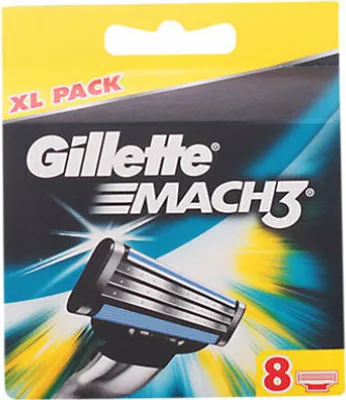 Immagine prodotto di Gillette Mach 3 lame da barba di ricambio 8 pezzi M