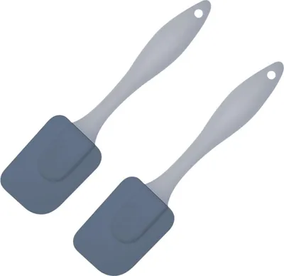 Image de Ensemble de 2 Mini spatules de cuisine et de pâtisserie 19 x 4 cm Fackelmann Elemental