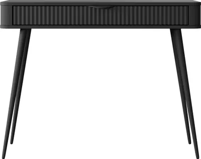 Produktbild von Masseno Schminktisch LANTANA Kosmetiktisch mit 1 Schubladen, Schwarz
