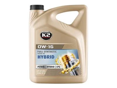 Zdjęcie produktu dla K2 0W-16 HYBRID Olej do silników hybrydowych, 5L