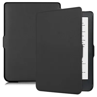 Obrázek produktu pro Černé pouzdro Kobo Clara Hd Ultra tenké a lehké pouzdro s klopou pro čtečku elektronických knih Kobo Clara Hd 6,0 palců 2018