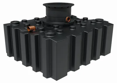 Produktbild von GreenLife Regenwasser-Flachtank 3.000 l mit Biovitor