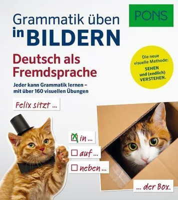 Produktbild von PONS Grammatik üben in Bildern Deutsch als Fremdsprache