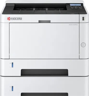 A front view of a Kyocera ECOSYS PA4000wx printer.
