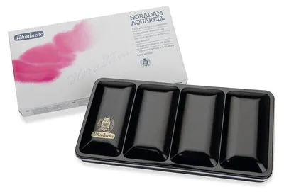 Obrázok produktu pre Akvarelové farby Schmincke HORADAM v kovovom puzdre – 48 x 1/2 panvičky