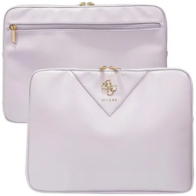 Produktbild von Guess Triangle 4G Laptop Case 14" - Lila