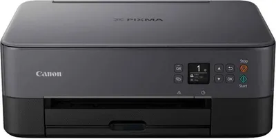 Zdjęcie produktu dla Canon PIXMA TS5350, Atramentowa, Drukowanie w kolorze, 4800 x 1200 DPI, Kopiowanie w kolorze, A4, Czarny