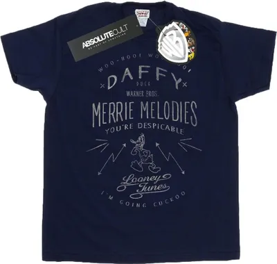 Produktbild von Looney Tunes - "Despicable" T-Shirt für Herren BI50219 (M) (Marineblau)
