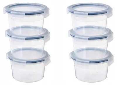 Produktbild von IKEA 365+ Kunststoff Vorratsbehälter rund 750 ml 2er-Pack