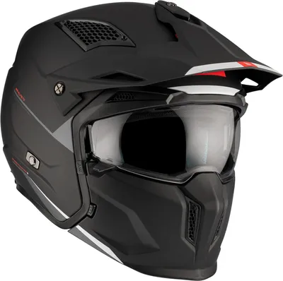 Zdjęcie produktu dla Mthelmets Streetfighter Sv Kask Motocyklowy Czarny Mat L 59-60 Ece 22.06
