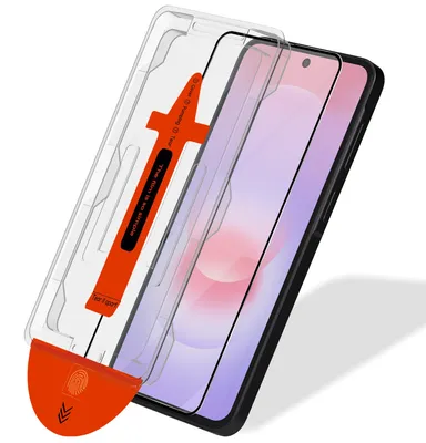 Obrázok produktu pre 1-balenie Samsung S27 Ochranné sklo na displej - Tvrdené sklo | [Automatická inštalácia] - Bez bublín