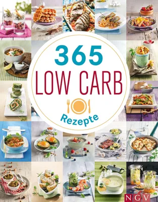 Produktbild von 365 Low-Carb-Rezepte