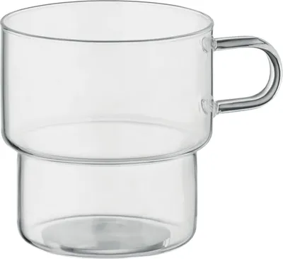 Image de MidOcean - Tasse à café "Boromug", verre borosilicaté, 300ml MO466 (taille unique) (Transparent)