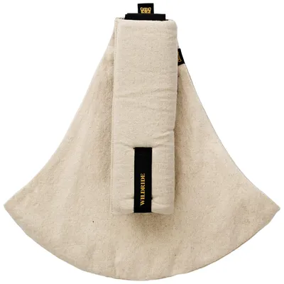 Produktbild von Wildride Kindertrage, leichte Hüfttrage für Kleinkinder ab 9 Monate, ergonomisches Design, bis 20 kg, Leinen Sand