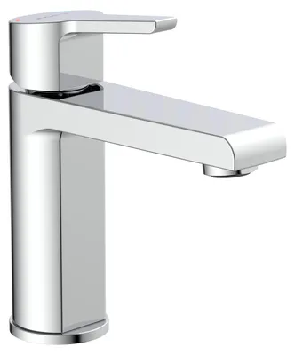Produktbild von SCHÜTTE Waschtischarmatur VITA, Wasserhahn Bad mit Ablaufgarnitur, Chrom