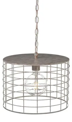 Immagine prodotto di Lampada a sospensione vintage ACA GN731PLAW