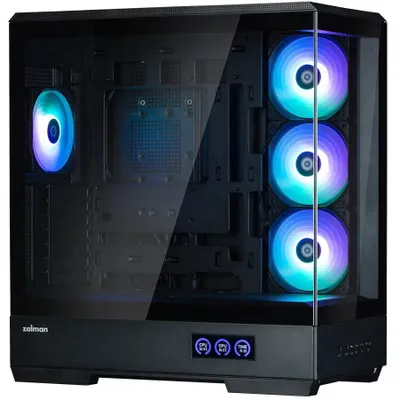 Immagine prodotto di ZALMAN PC case P50 DS Mid-Tower 4 fans ARGB black