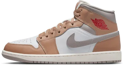 Obrázok produktu pre Nike Jordan 1 Mid "Rattan White College Grey" Grey, veľkosť: 45