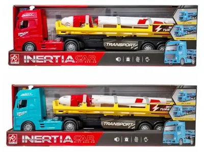 Image de Camion avec remorque + éolienne - AUTRE