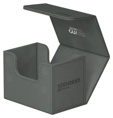 Produktbild von ULTIMATE GUARD Sidewinder 80+ Xenoskin Monocolor, Deck-Box, Grau