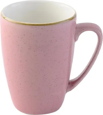 Produktbild von Churchill Stonecast Becher, Blütenrosa, 340 ml, (12 Stück)