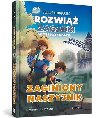 Productafbeelding van Zaginiona książka naszyjnik Młodzi poszukiwacze Timmi Tobbson