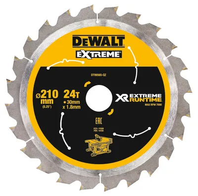 Produktbild von DEWALT Kreissägeblatt XR Extreme Runtime 24Z