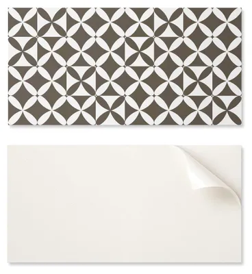 Obrázek produktu pro Samolepicí dekorace na zeď do kanceláře, rozměry 100 x 50 cm, abstraktní geometrický vzor