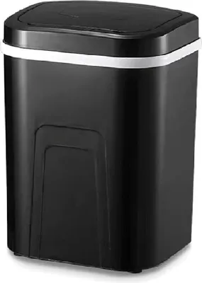 Produktbild von Sensor Mülleimer,15L Bewegungssensor Mülleimer, Elektrischer Abfalleimer  Automatisch mit Sensor Deckel Berührungsloser Mülleimer (Schwarz)
