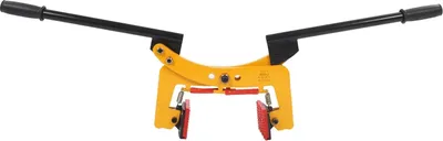 Immagine prodotto di Pinza per il sollevamento di lastre di pietra con doppia impugnatura - Pinza per pietre - Apertura ganasce 0-15 mm regolabile - Portata 300 kg - Per lastre di pietra - Giallo