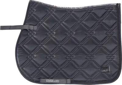 Produktbild von Kingsland NATANA GLITZER SCHABRACKE grey asphalt HW/21, Größe:Dressage