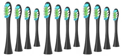 Produktbild von Oclean Aufsteckbürsten 12er Pack für Sonic Zahnbürsten