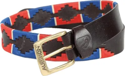 Produktbild von Aubrion - "Drover Polo" Gürtel ER1188 (110 cm) (Marineblau/Rot)