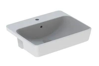 Obrázek produktu pro Geberit 500681011 Polozapuštěné umyvadlo VariForm, čtvercové.