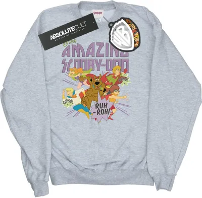 Produktbild von Scooby Doo - "The Amazing Scooby" Sweatshirt für Herren BI1981 (S) (Grau)