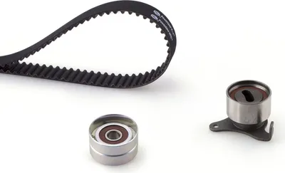 Produktbild von GATES K015197XS Zahnriemensatz für TOYOTA STARLET (EP91) 123-Zähne