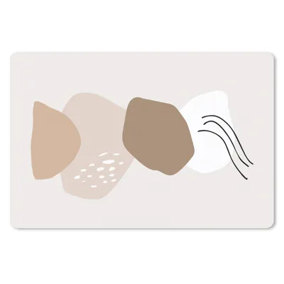 Produktbild von MuchoWow® Mauspad Mousepad Sommer - Grau - Farbe 27x18 cm - Mousepads - Maus Mat - Pad - Mausunterlage - Büroartikel - Desk Matten