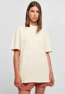 Produktbild von TB3634 - Ladies Oversized Boyfriend Tee whitesand 5XL