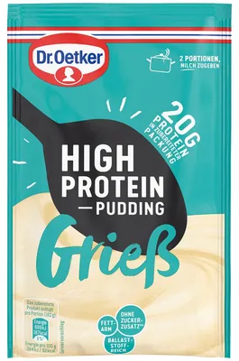 Immagine prodotto di Semolino per budino ad alto contenuto proteico Oetker 0,065 kg