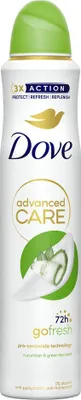 Zdjęcie produktu dla Dove Dezodorant w sprayu - Ogórek i zielona herbata - 200 ml - 1 szt