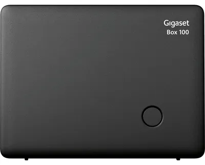 Zdjęcie produktu dla Gigaset Box 100, 300 m, DECT, GAP, Czarny, 120 x 40 x 92 mm, 89 g, 127 mm