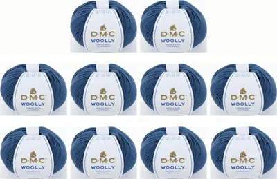 Image de Fil DMC "Woolly" en Laine – 100% laine d'Australie, n° 488 (Couleur 75)