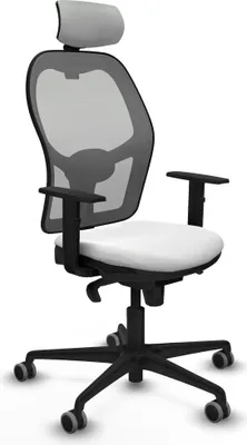 Produktbild von Bürostuhl mit Kopfstütze Piqueras y Crespo 1D036G2 Weiß