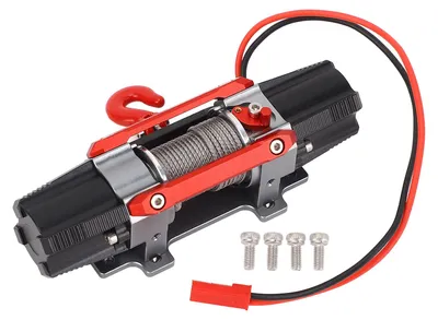 Obrázok produktu pre RC dvojmotorový navijak CNC kovový simulovaný vysokovýkonný elektrický pre model auta 1/10 1/8