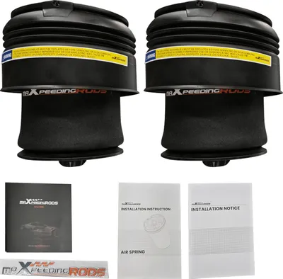 Produktbild von 2X Luftfederung Luftfederbalg Hinten L+R für BMW X5 F15 X6 F16 37126795013