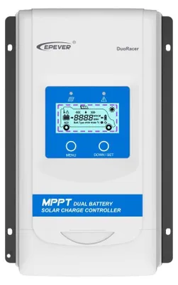 Produktbild von EP SOLAR EPEVER DR3210-DDS Solar-MPPT-Regler 12/24 V, DuoRacer 30A, Eingang 100V